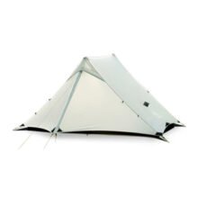 Aricxi Double-Layer Widened Pyramid Ultralight Tent for Outdoor Camping (15D Silicone Coated for Rain Protection)