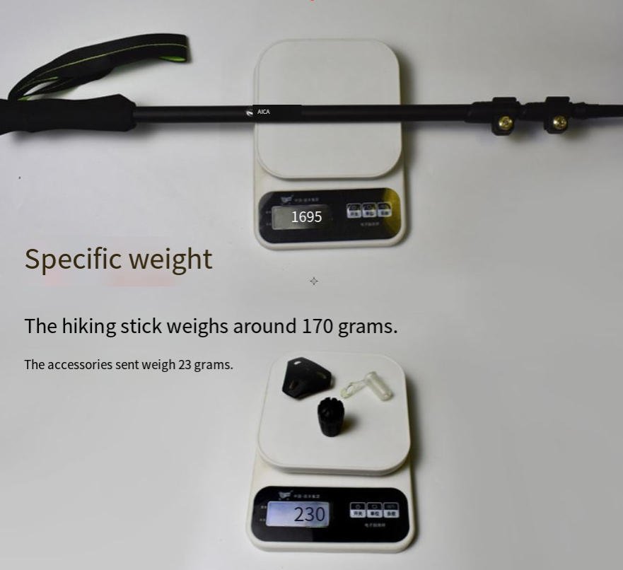 Aricxi Ultralight Carbon Fiber Trekking Poles, Telescopic Carbon Fiber Walking Sticks, Outdoor Hiking and Climbing Gear - Image 6